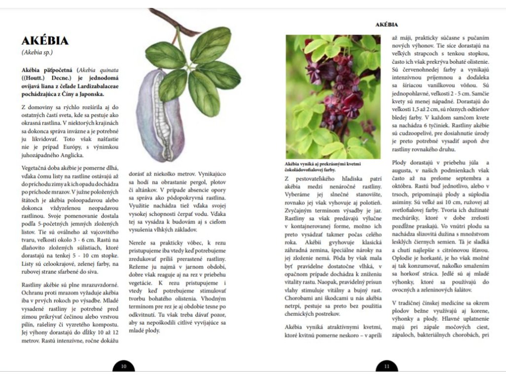 Lesser-known fruit species, volumes 1 and 2, author Marián Komžík